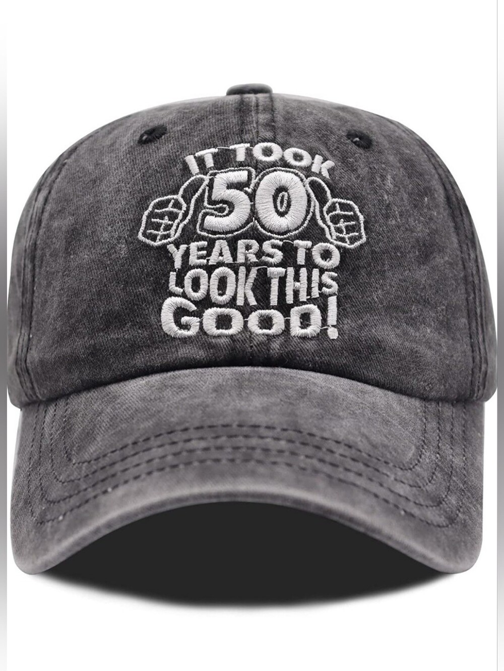 Vintage Wash Funny Baseball Cap